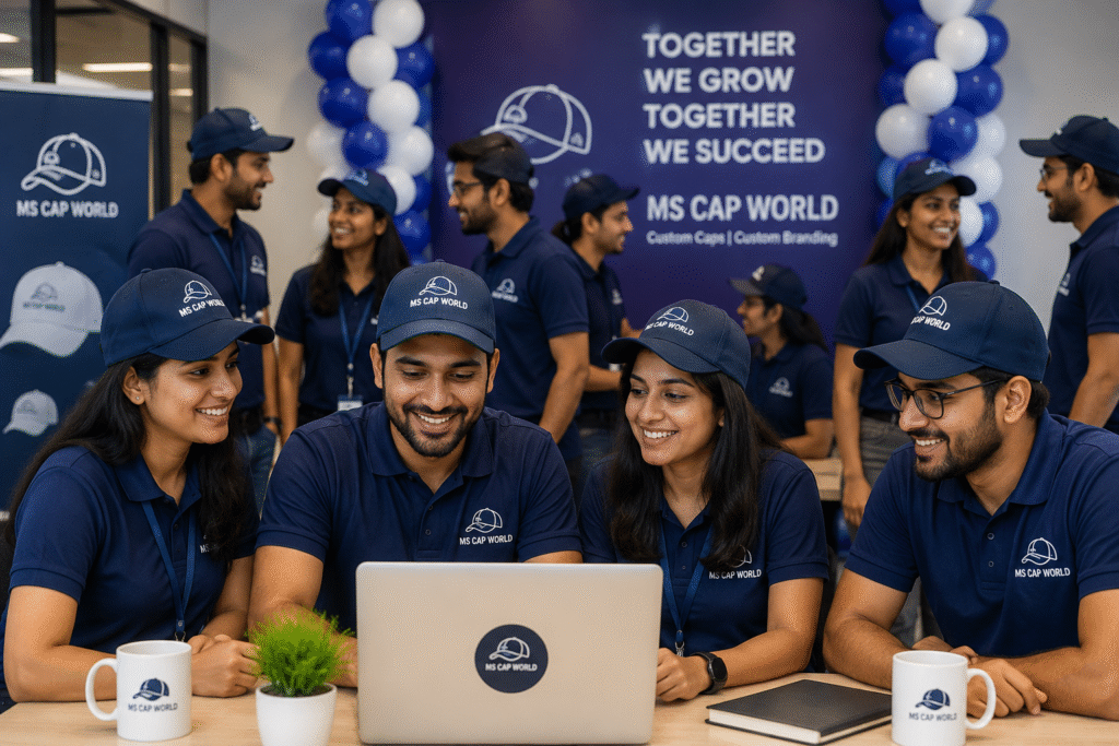 customized corporate caps manufacturer Delhi